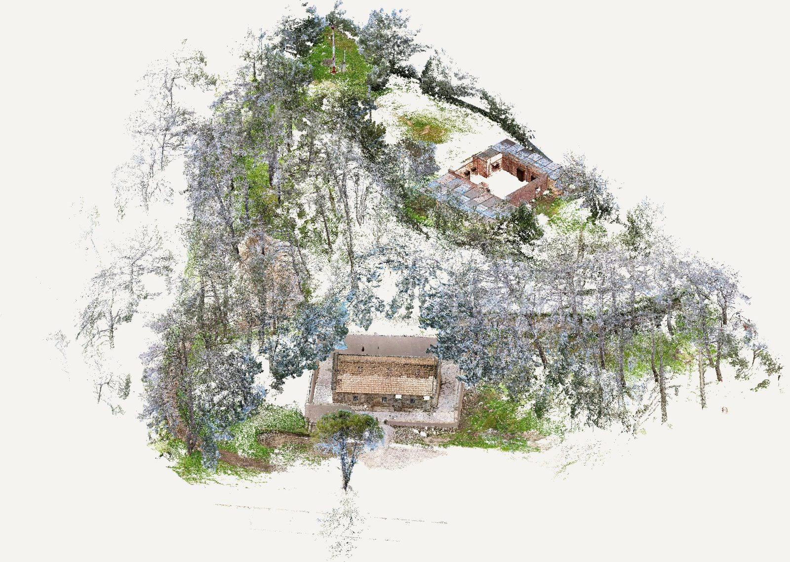 Αποτύπωση LiDAR στο Κάστρο Ζακύνθου